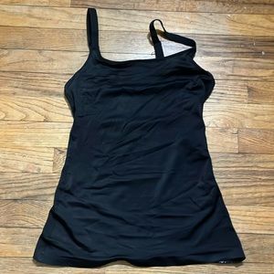 Maidenform shaper tank with adjustable straps and built in tummy panel